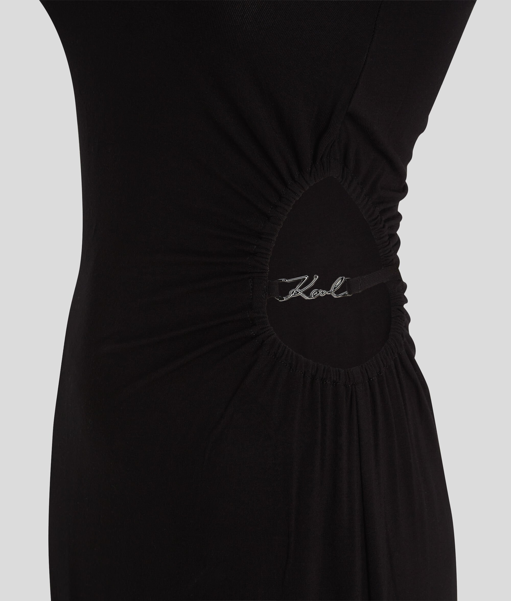 (image for) Eco-Friendly KARL SIGNATURE ONE-SHOULDER BEACH DRESS